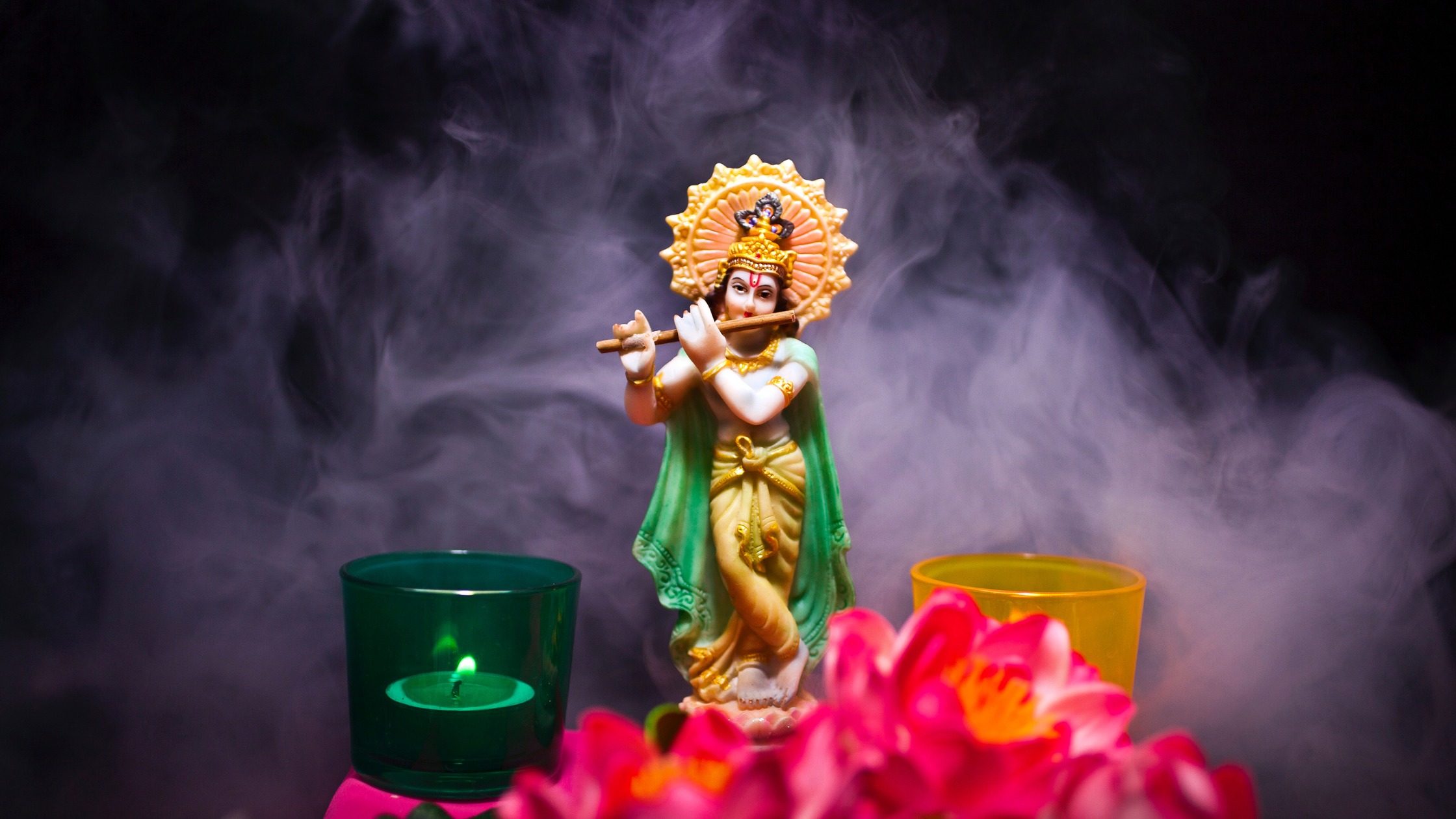 What role does Krishna play in Mahabharata?