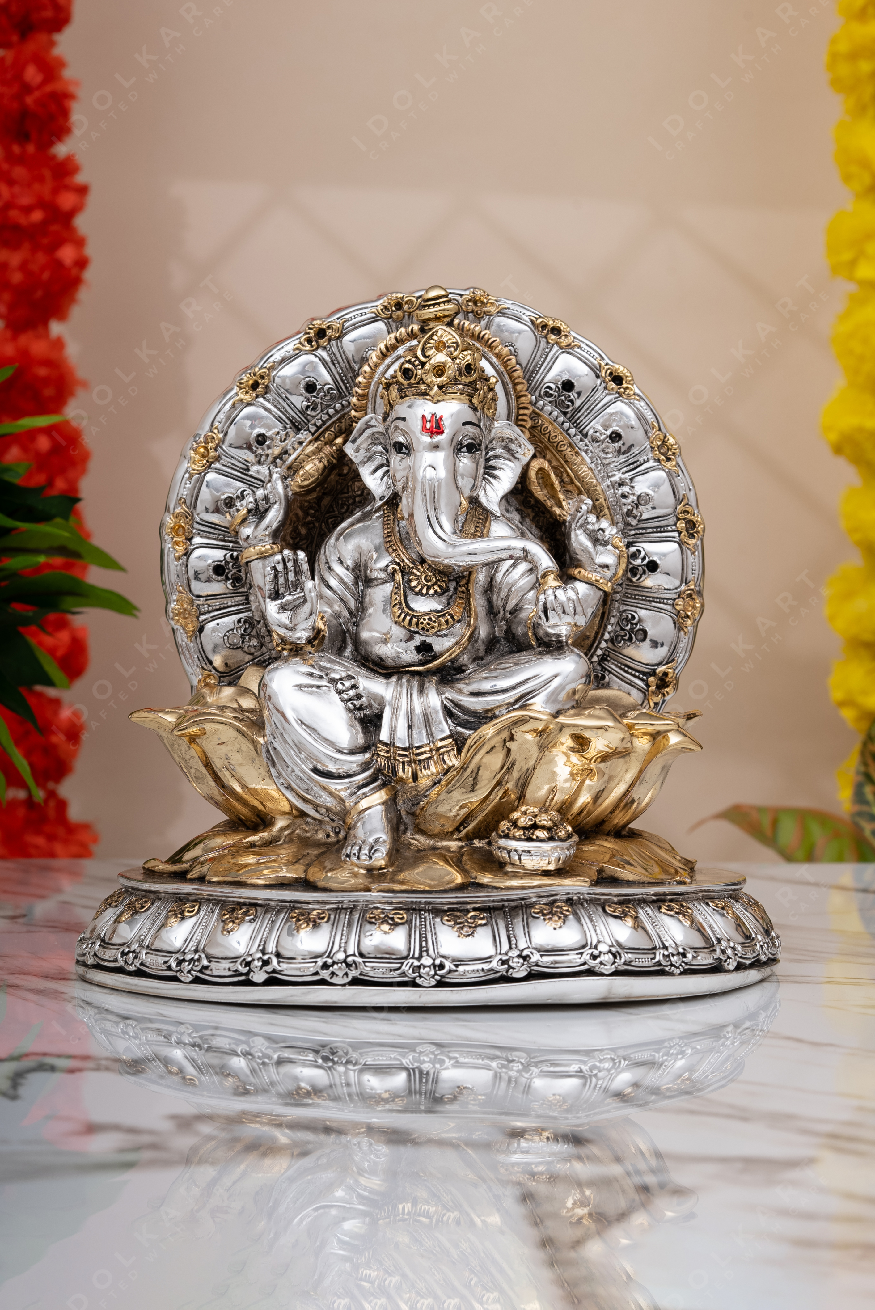Cleaning silver idols at home on sale