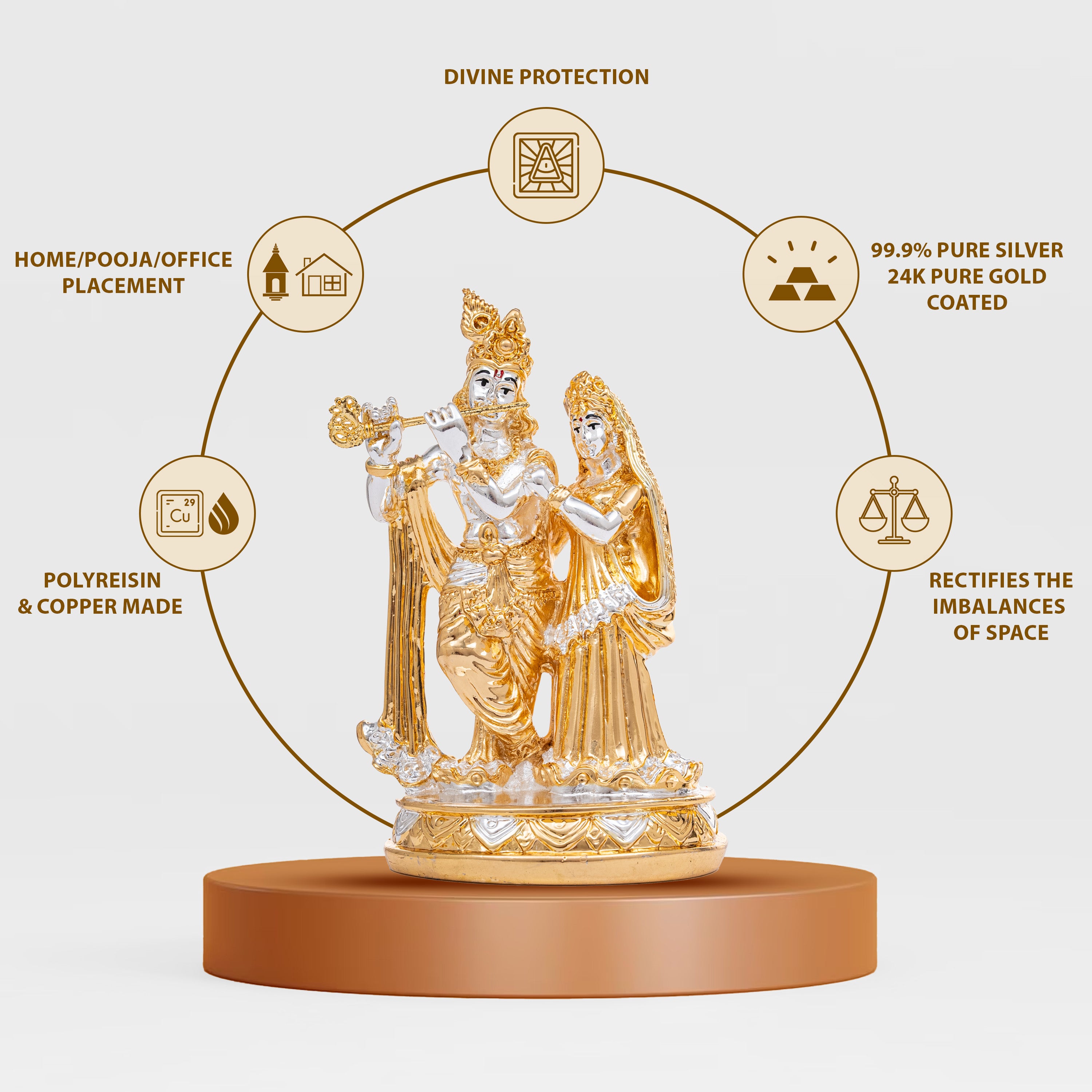 Radha Krishna Murti | Radha Krishna murti for gift