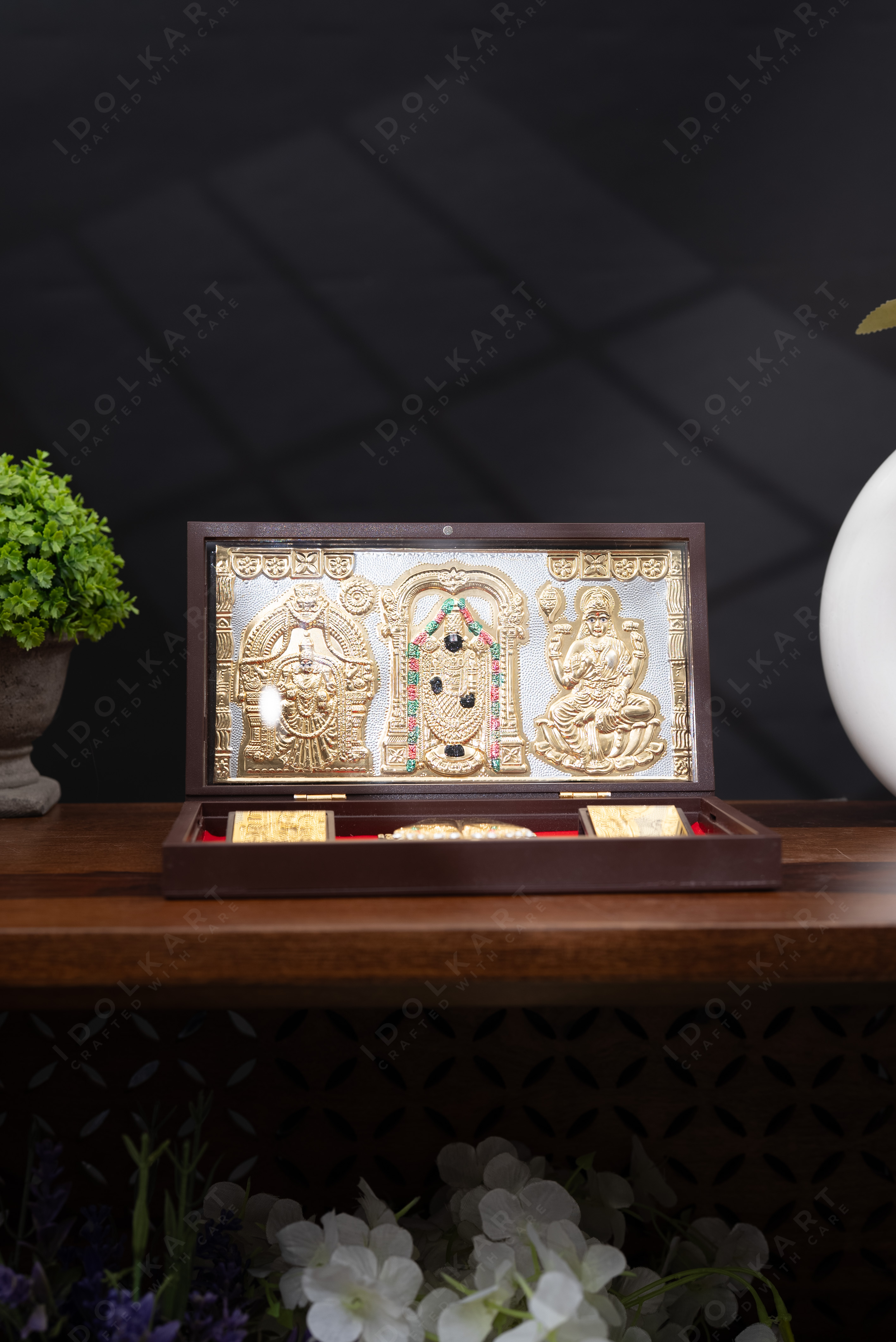 Venkateshwara Divine Pooja Boxes for Puja Room & Gifting