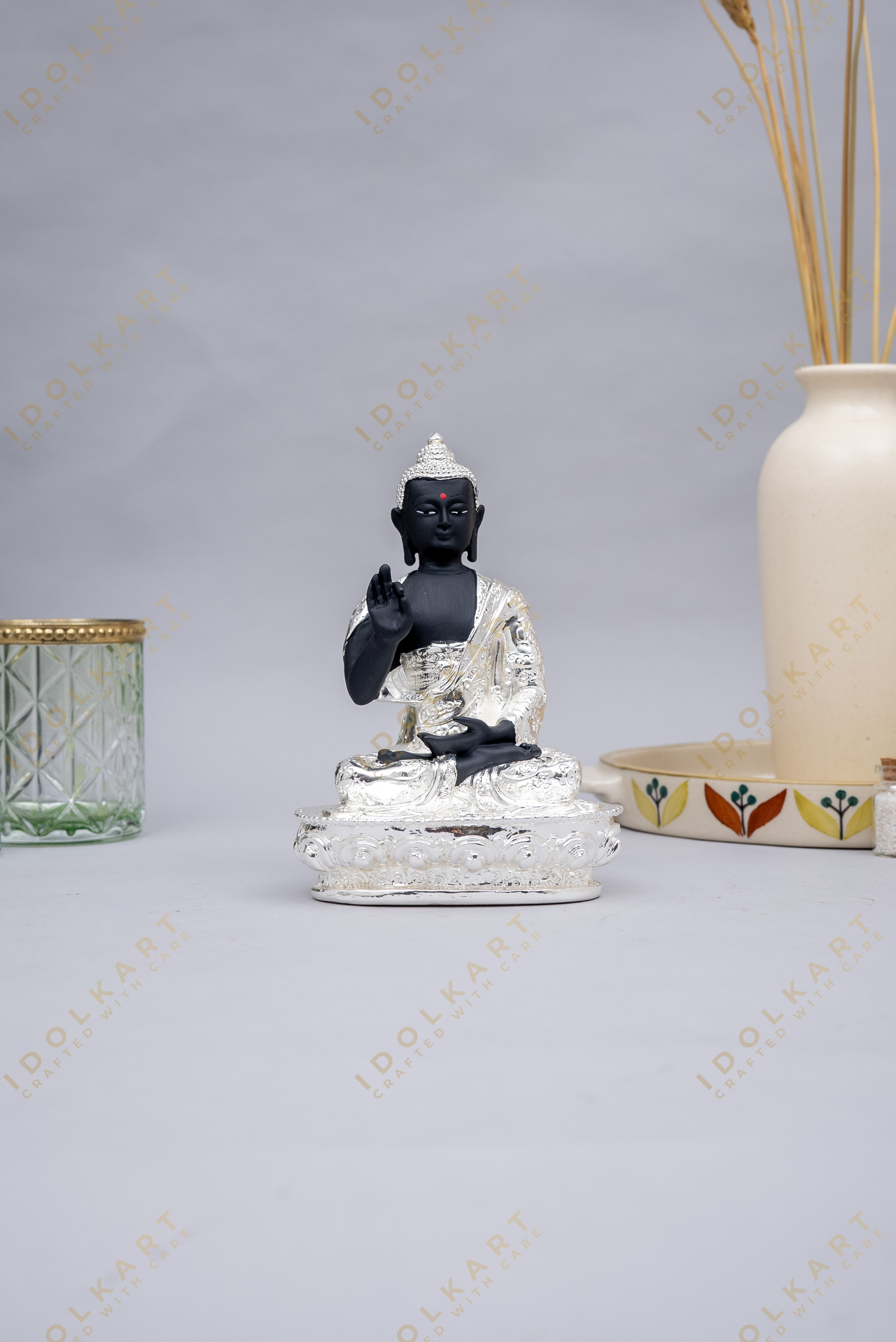 Meditating Buddha Idol | H: 10 inch | Idolkart