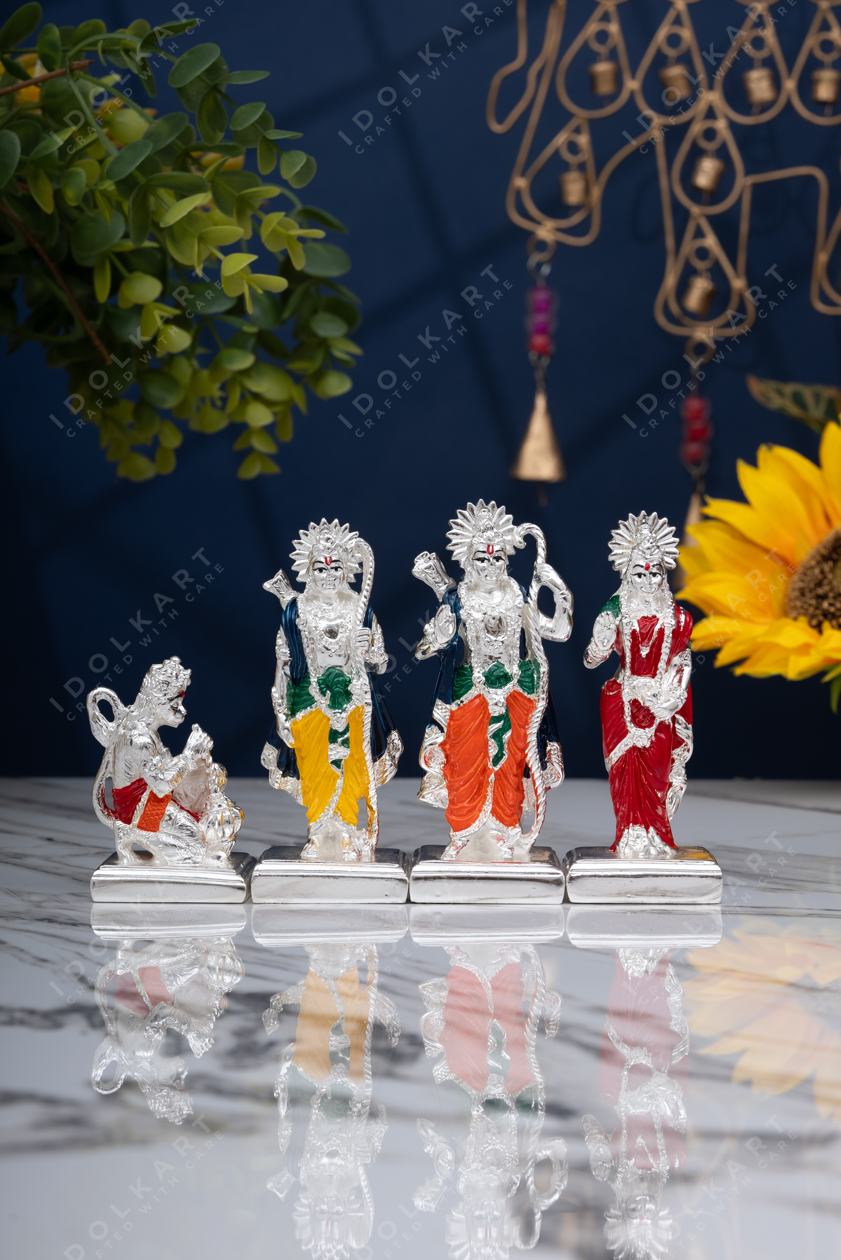 Premium Ram Darbar Collection - Hanuman, Laxman, Ram & Sita