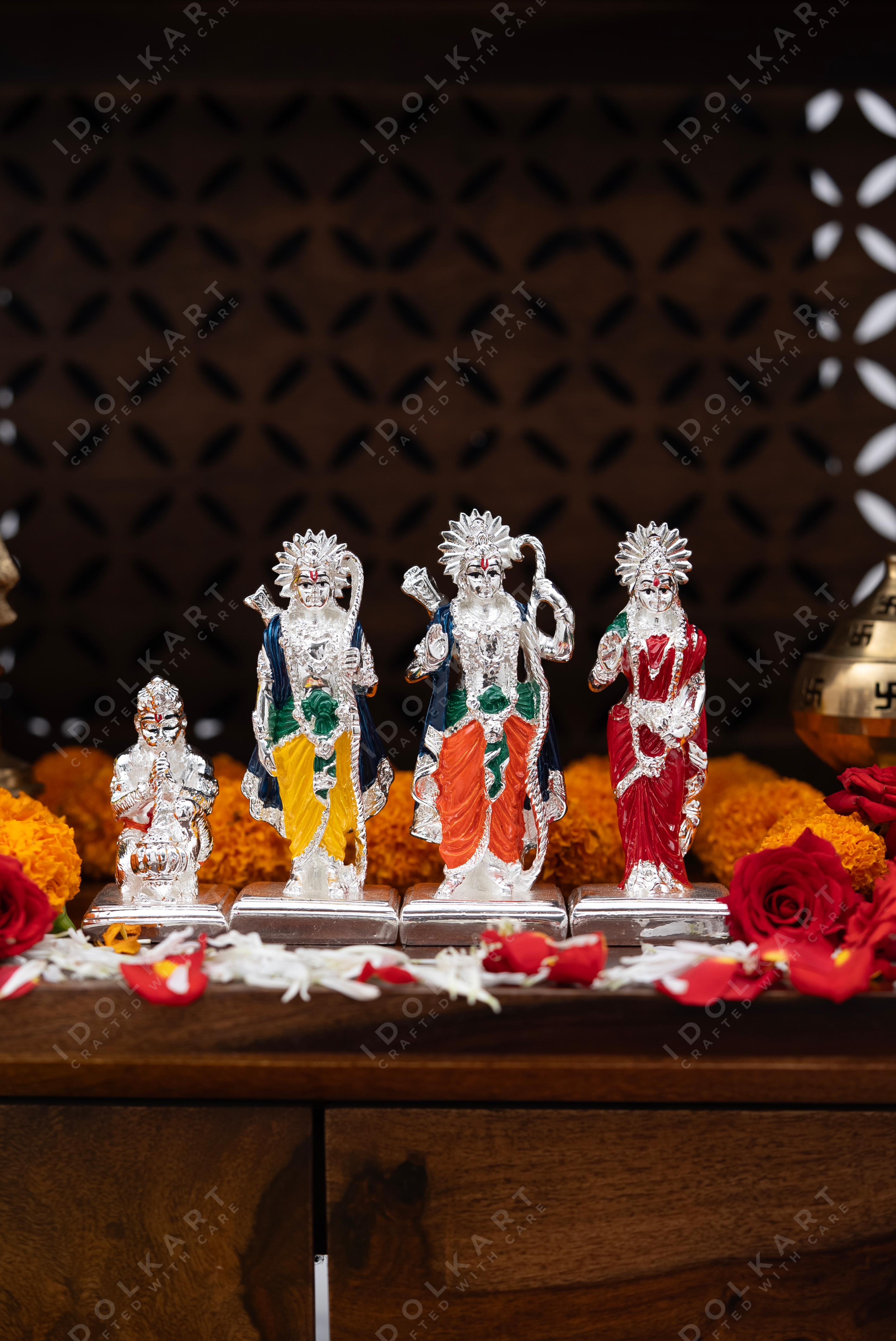 Premium Ram Darbar Collection - Hanuman, Laxman, Ram & Sita