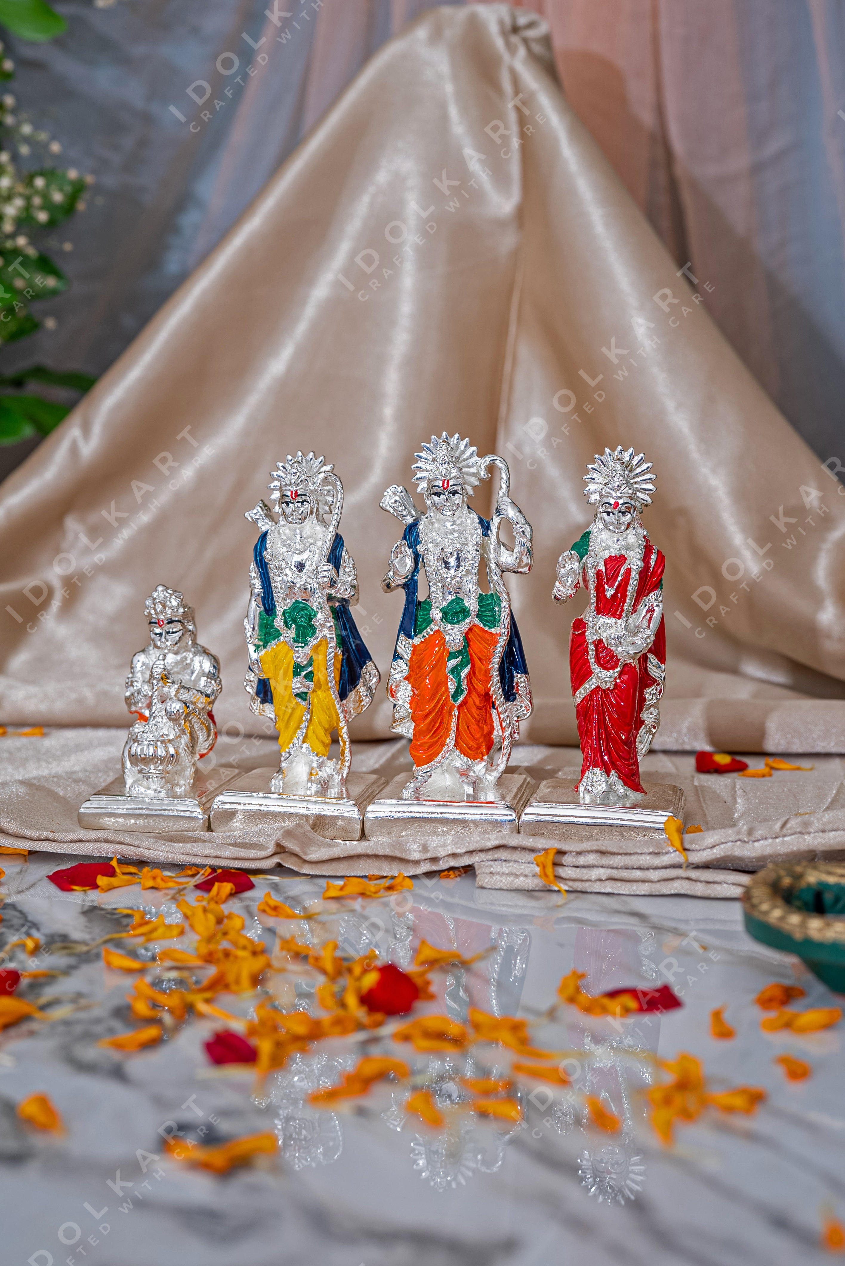 Premium Ram Darbar Collection - Hanuman, Laxman, Ram & Sita