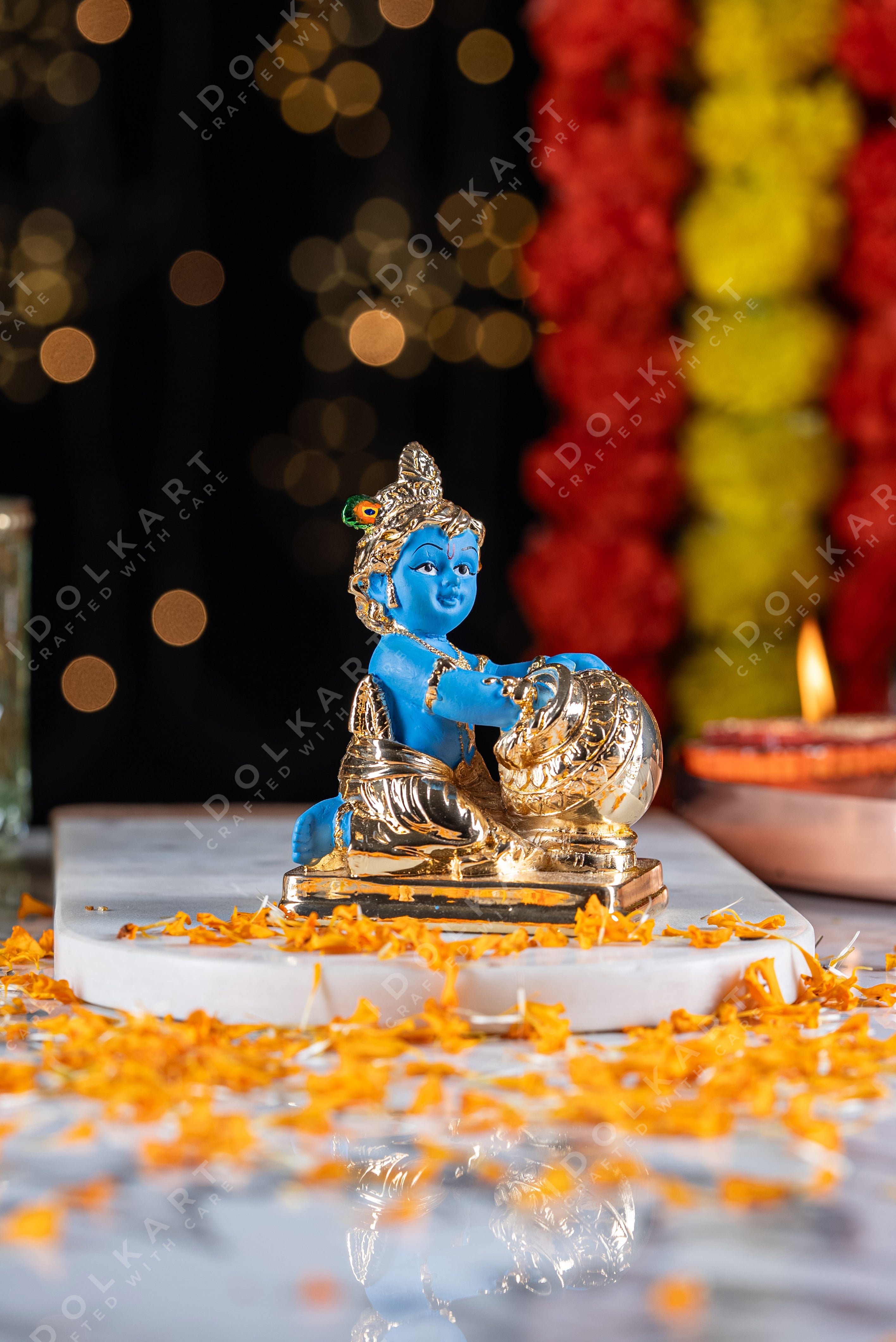 Blue Makhanchor Krishna Murti