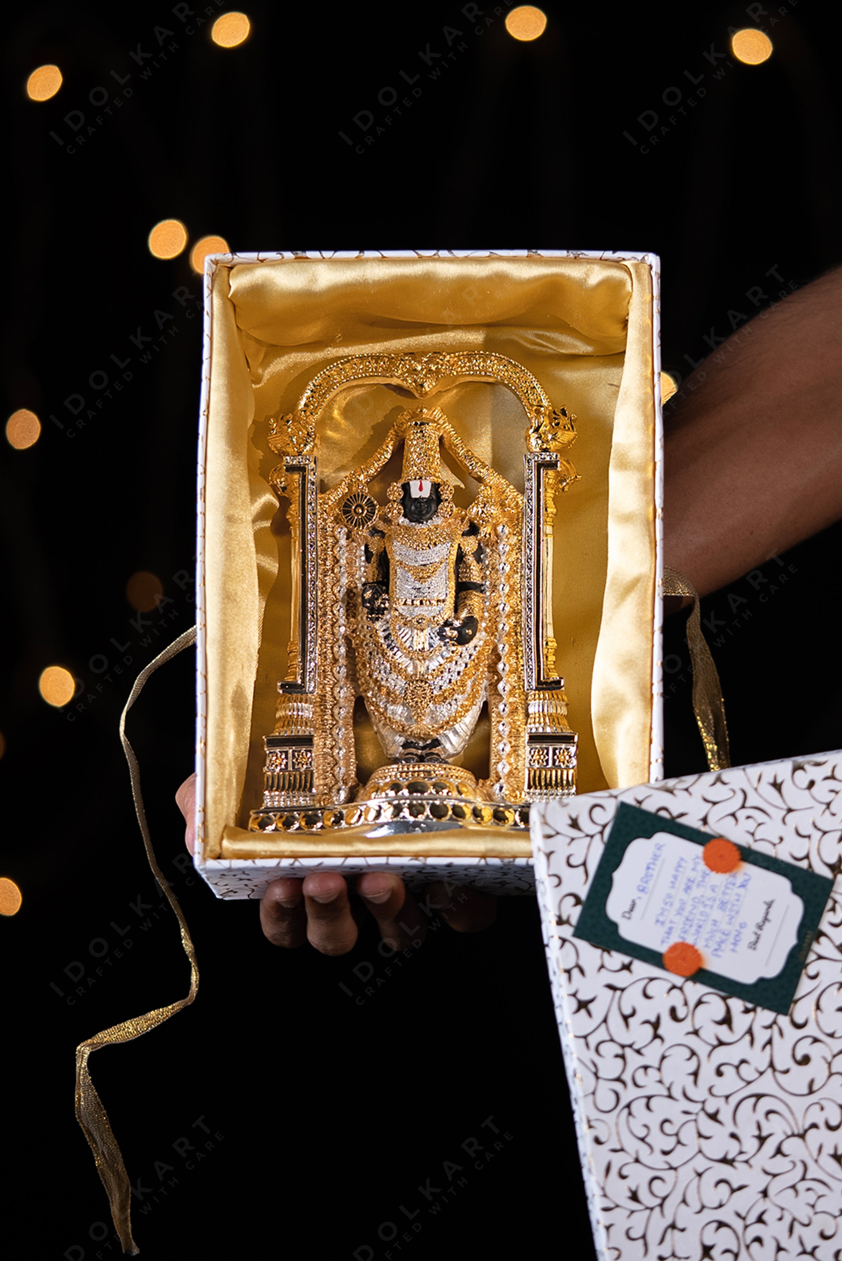Pure Gold and Silver Coated Venkateswara Swamy Idol | Tirupati Balaji Idol