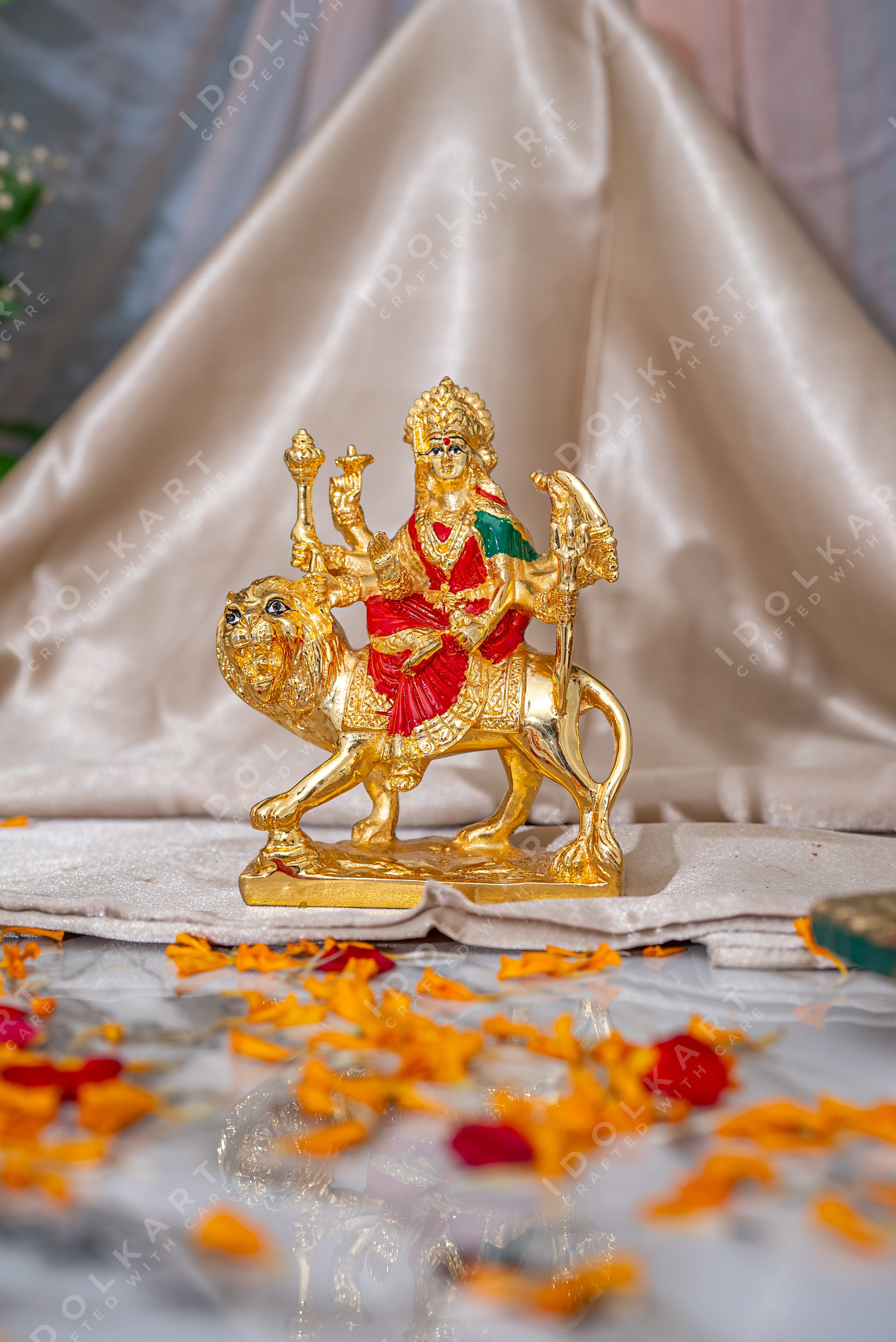 Gold Durga Maa Idol Online