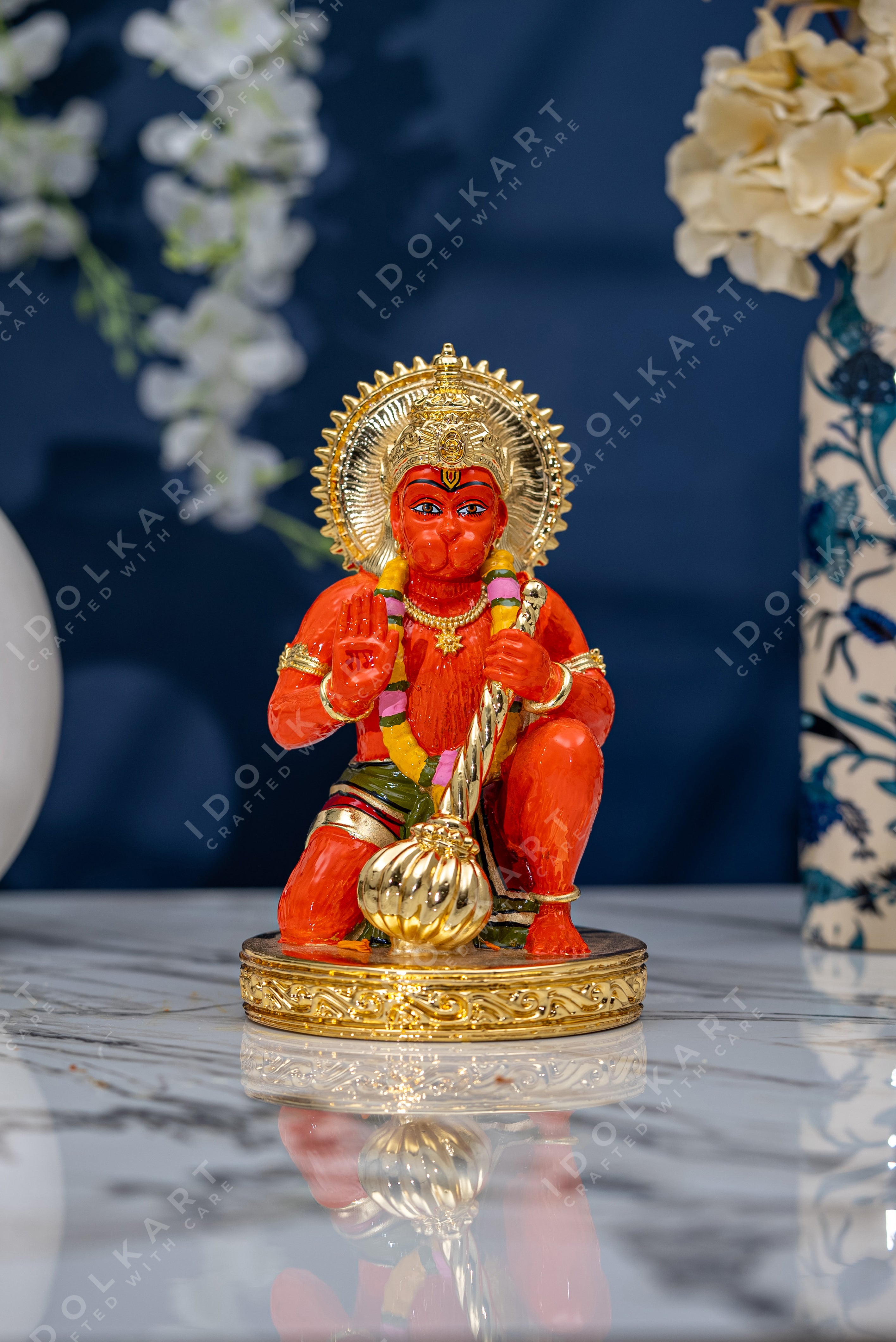 Gold Hanuman Murti