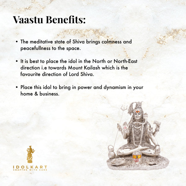 Vastu Benefits Of Antique Lord Shiva Idol